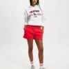 Cotton:On Plush Essential Gym Short In Red For Women