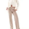 Cotton:On Bella Straight Leg Pant In Brown For Women