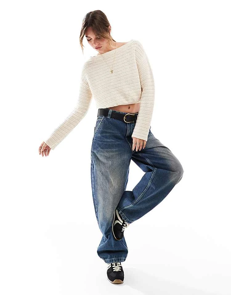 Cotton:On Frontier Pullover Sweater In White For Women - Image 2