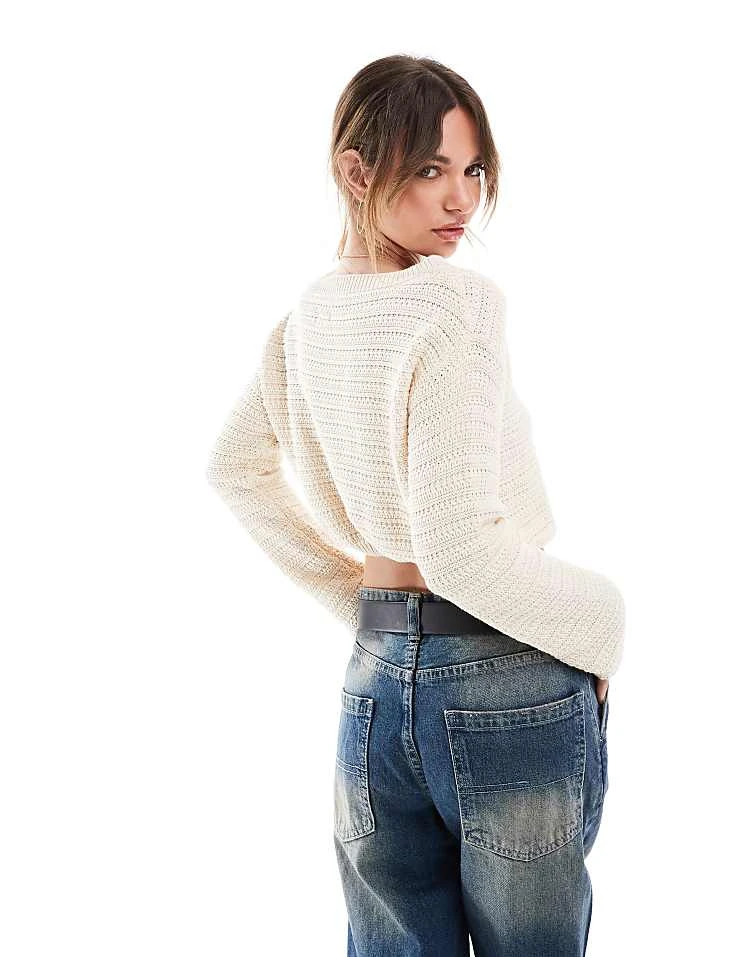 Cotton:On Frontier Pullover Sweater In White For Women - Image 4