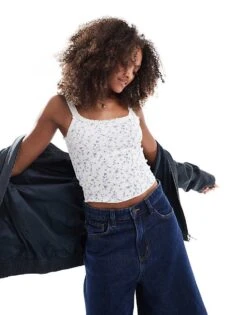 Cotton:On Chelsea Lace Trim Cami In Multi For Women