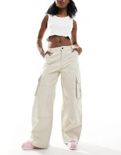 Cotton:On Benny Cargo Pant In Beige For Women