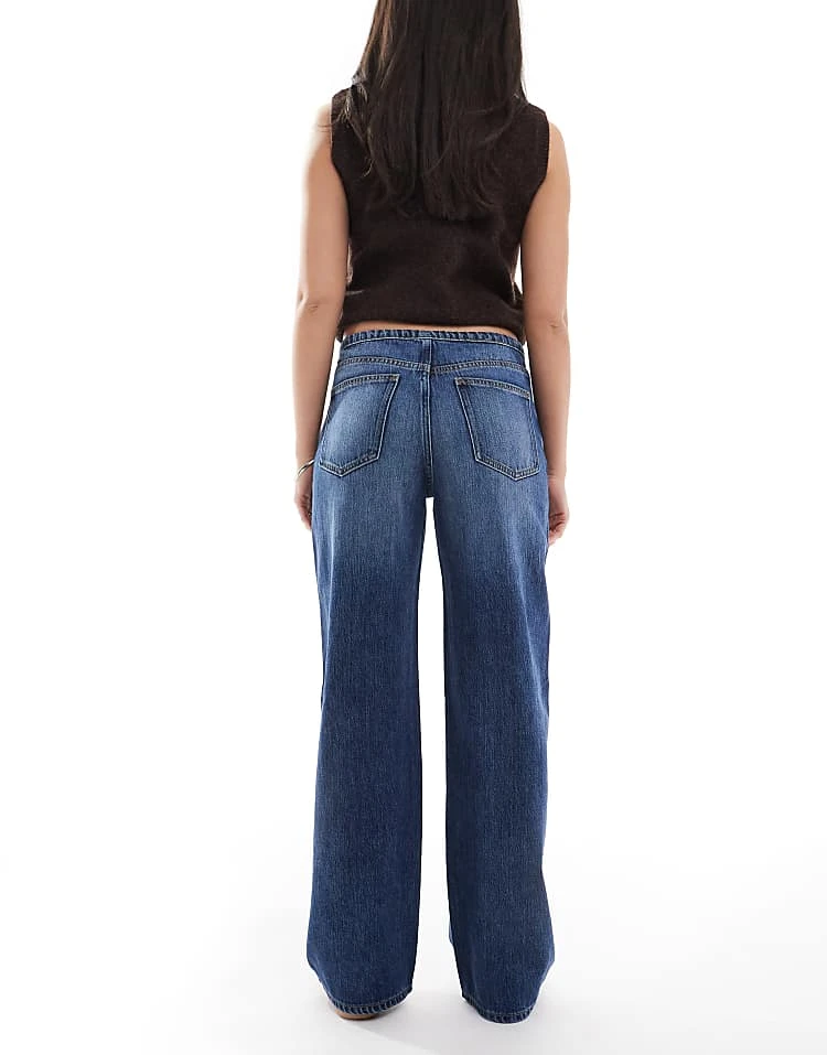 Cotton:On Lyocell Wide Pant In Blue For Women - Image 2