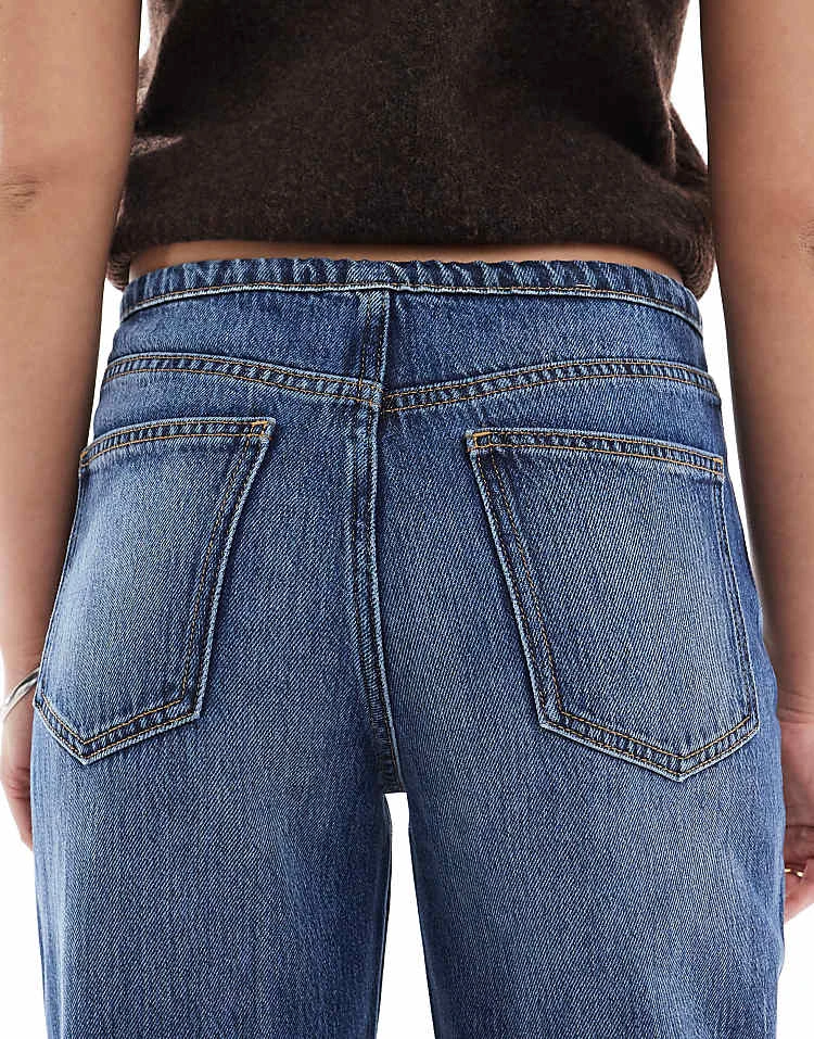 Cotton:On Lyocell Wide Pant In Blue For Women - Image 4