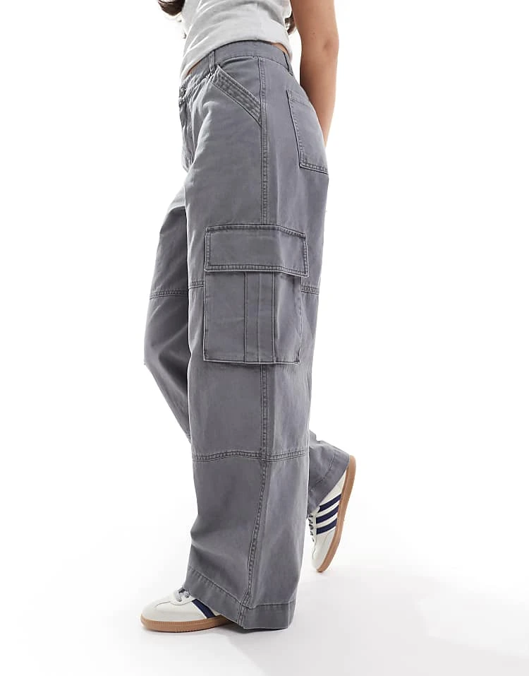 Cotton:On Benny Cargo Pant In Blue For Women - Image 6