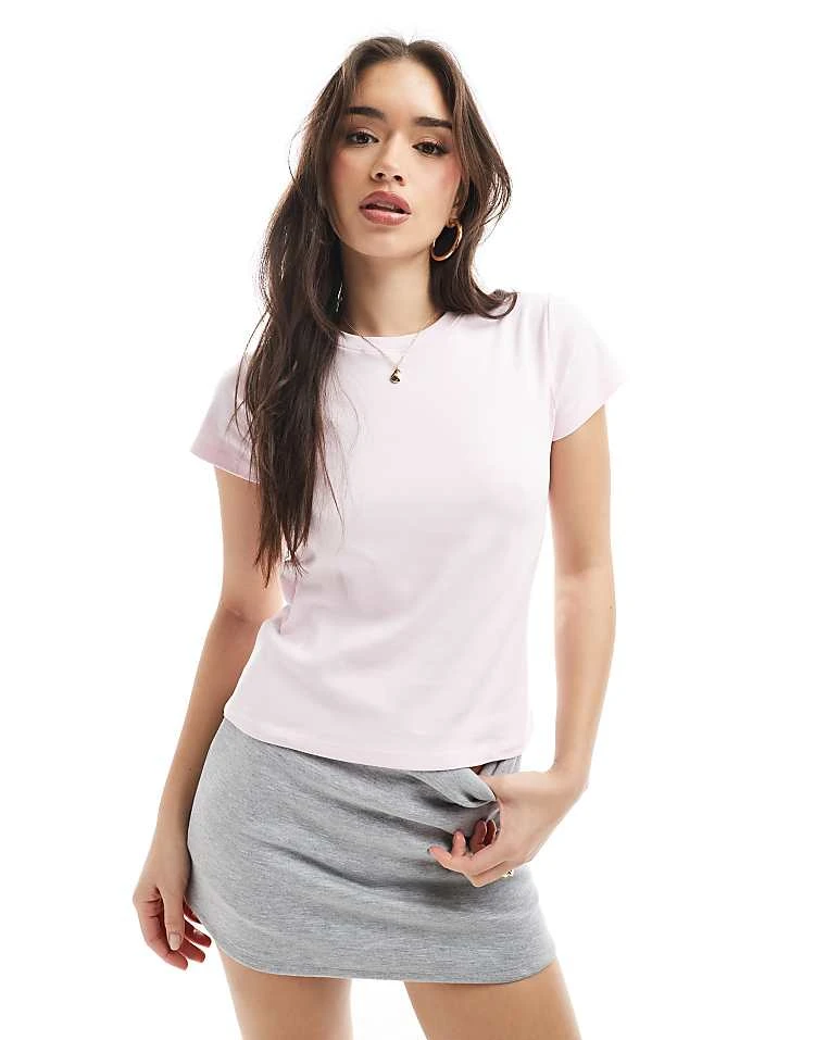 Cotton:On 90s Baby Tee In Pink For Women - Image 5