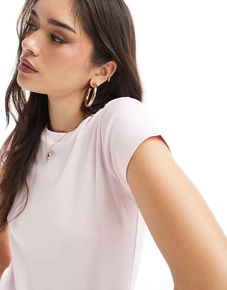 Cotton:On 90s Baby Tee In Pink For Women - Image 3