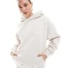 Cotton:On Classic Fleece Hoodie In Beige For Women