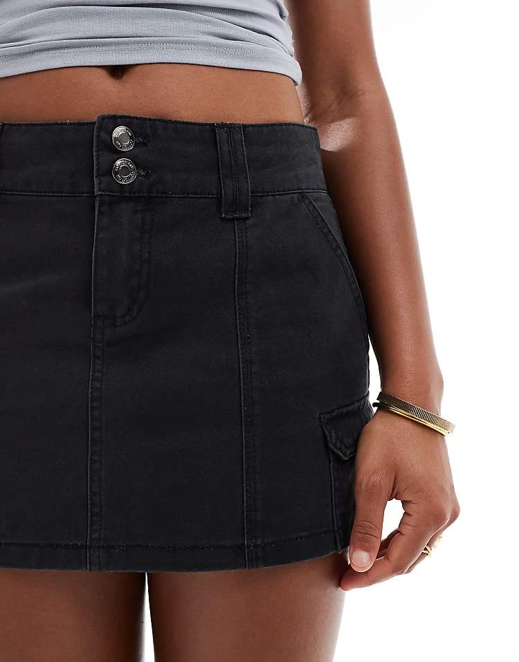 Cotton:On Benny Cargo Skirt In Black For Women - Image 3